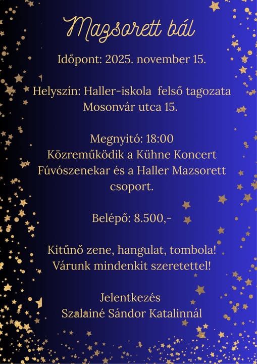 Mazsorett bál