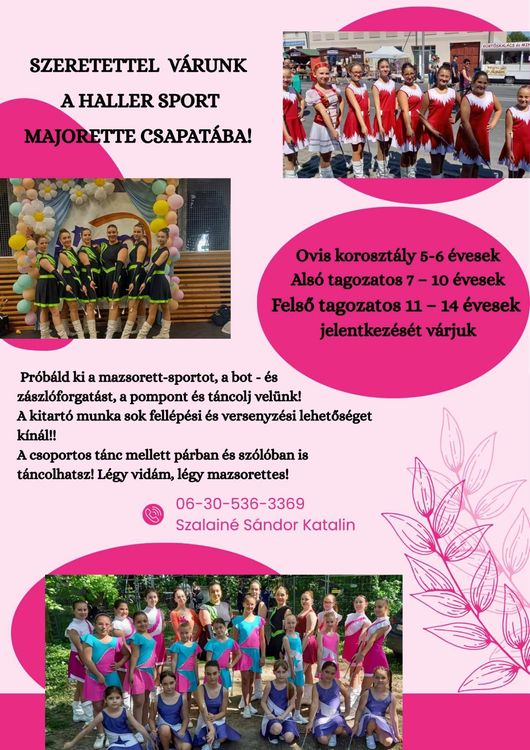 Mazsorettesnek lenni jó!