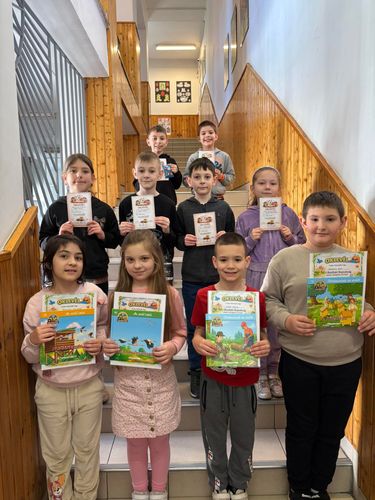 Iskolánk olvasás-szövegértési versenyt szervezett a második évfolyam tanulói számára